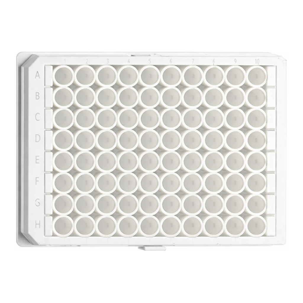 Greiner Bio One MICROPLATE, 96 WELL, PS, F-BOTTOM (CHIMNEY WELL)WHITE, NON-BINDING, 10 PCS./BAG