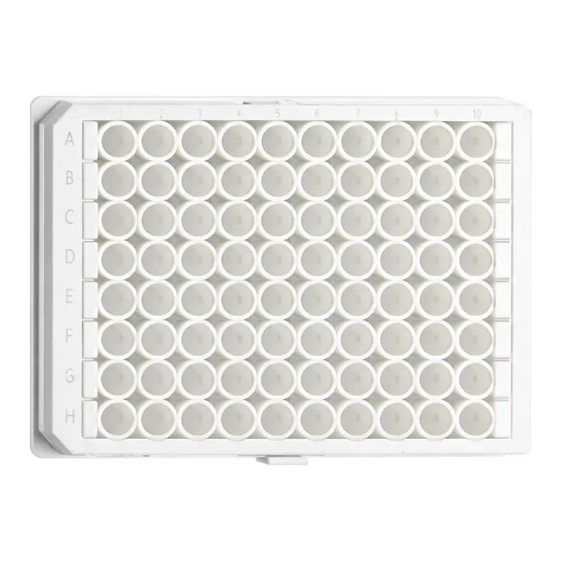 Greiner Bio One MICROPLATE, 96 WELL, PS, F-BOTTOM (CHIMNEY WELL)WHITE, NON-BINDING, 10 PCS./BAG