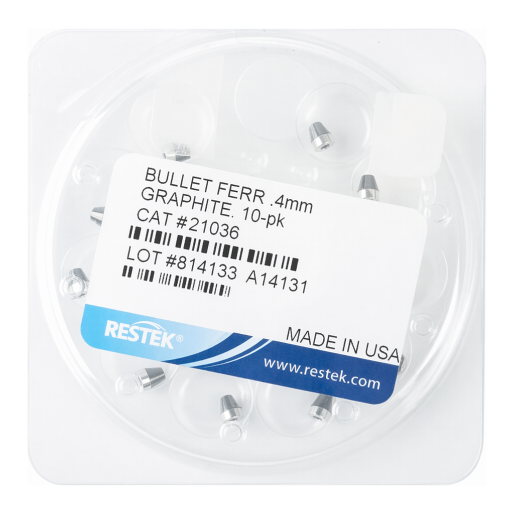 Restek Ferrule, Graphite, 0.4mm Encapsulated Ferrule Pack of 10