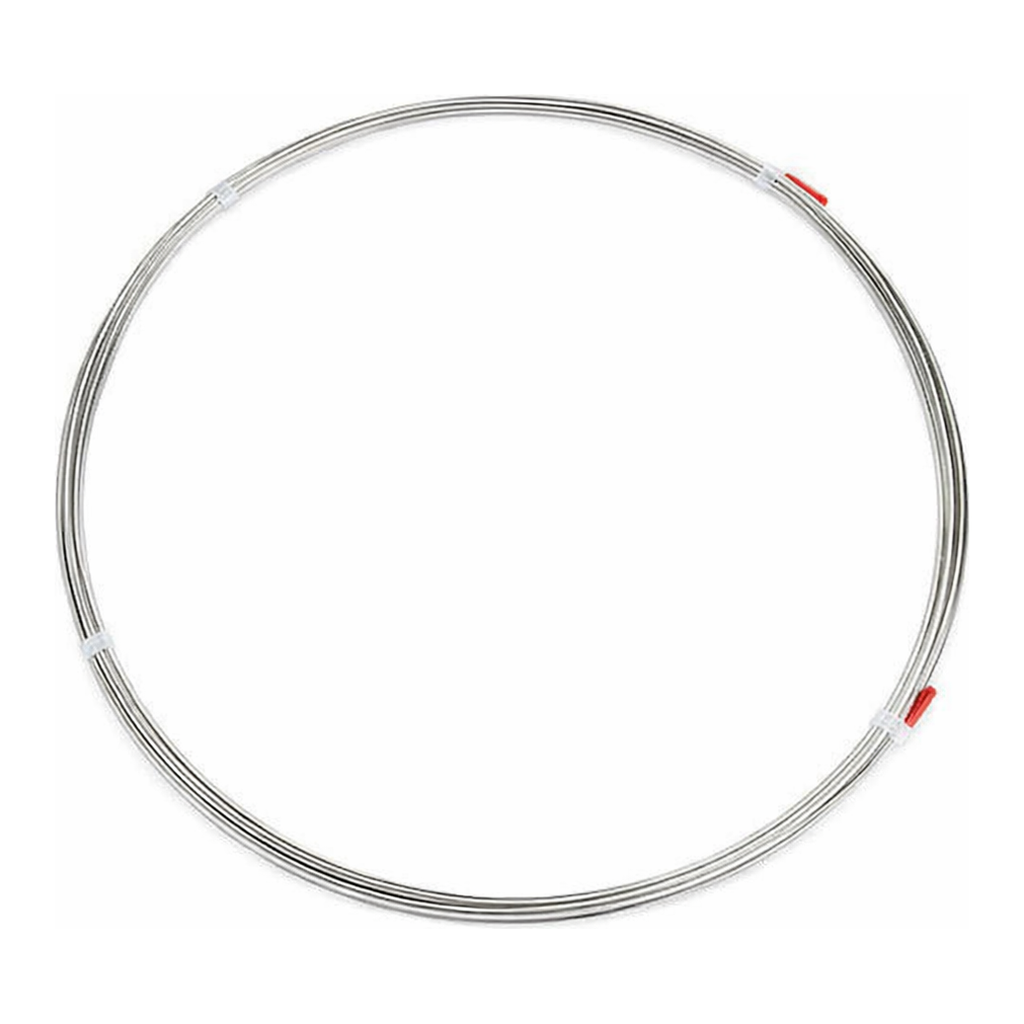 Restek Tubing, Stainless Steel, 304SS Rinsed and Cleaned 1/16in OD x 0.03in ID, 100ft Roll