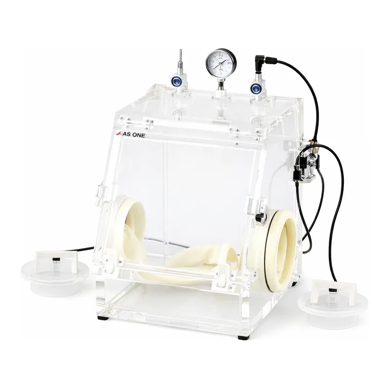 AS ONE All Acrylic Vacuum Glove Box, 아크릴제 진공 글러브박스
