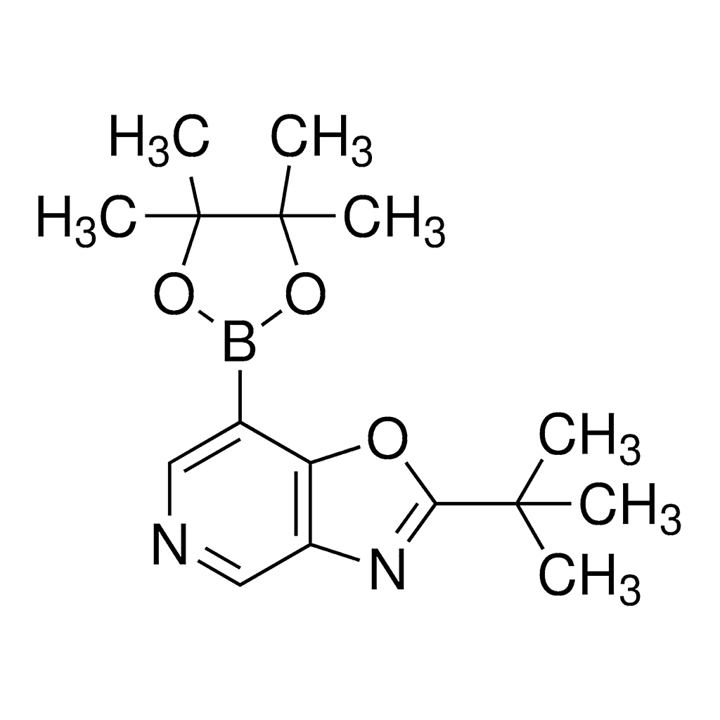 Merck 2-(tert-Butyl)-7-(4,4,5,5-tetramethyl-1,3,2-dioxaborolan-2-yl)oxazolo[4,5-c]pyridine