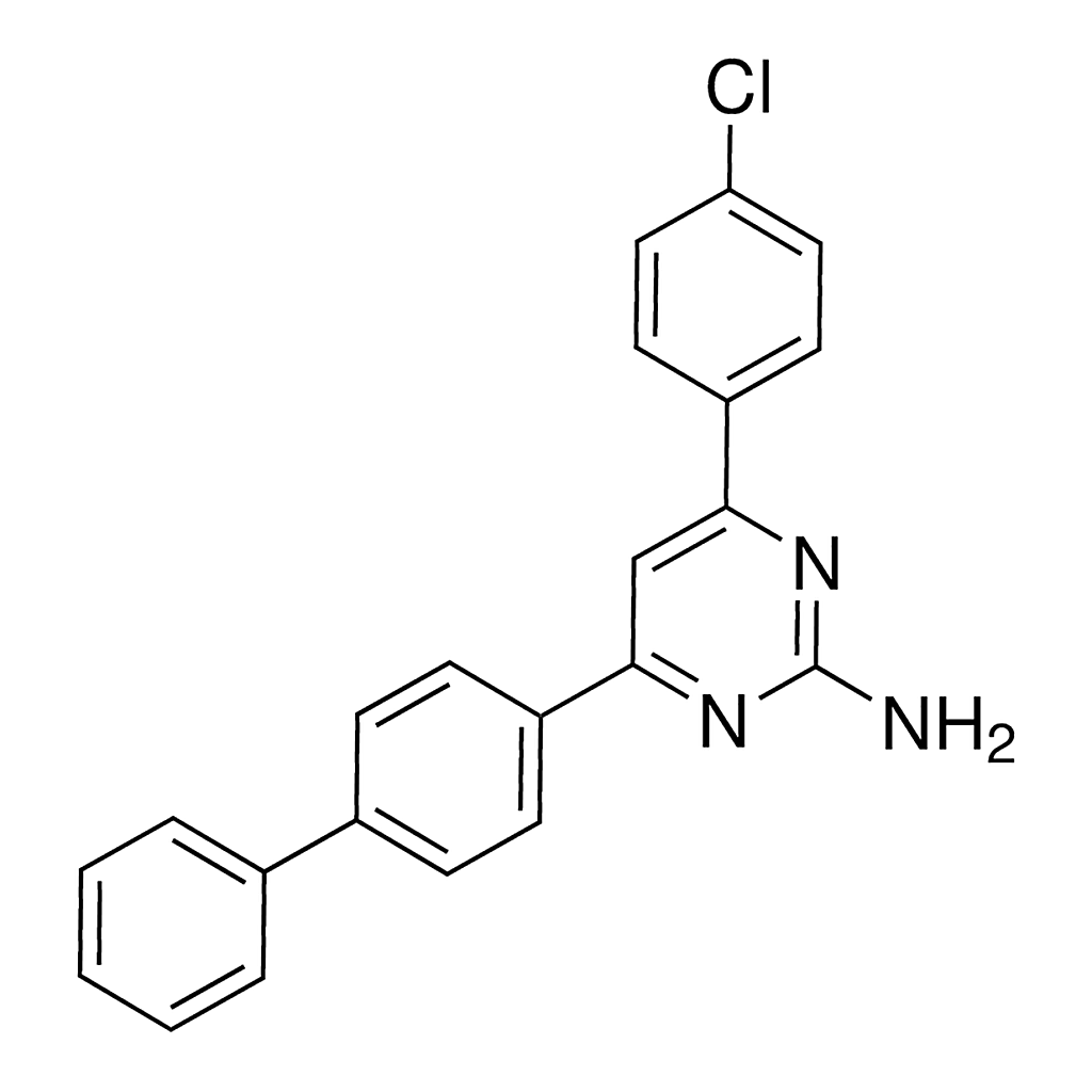 Merck 4-[1,1'-Biphenyl]-4-yl-6-(4-chlorophenyl)-2-pyrimidinamine