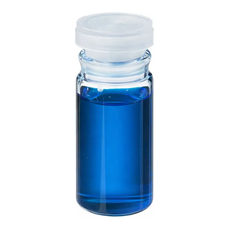 Thermo Fisher Scientific Glass Tooled-Neck Vials with Polyethylene Closures