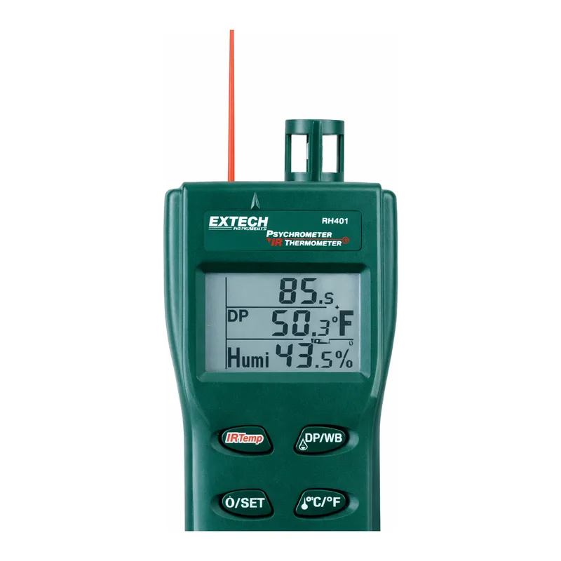 Thermo Fisher Scientific Extech Digital psychrometer with IR thermometer