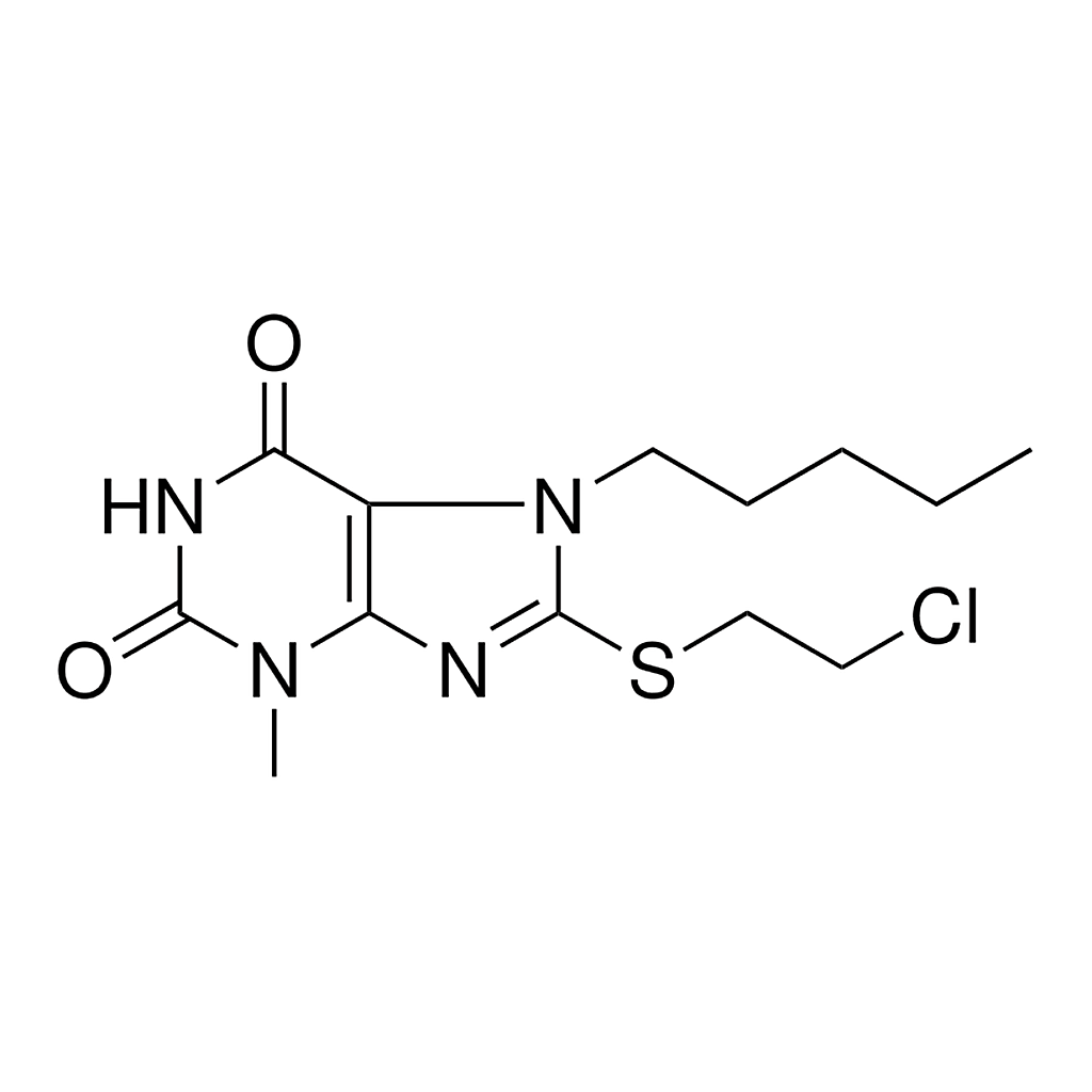 Merck 8-(2-CHLORO-ETHYLSULFANYL)-3-M - 5 MG&