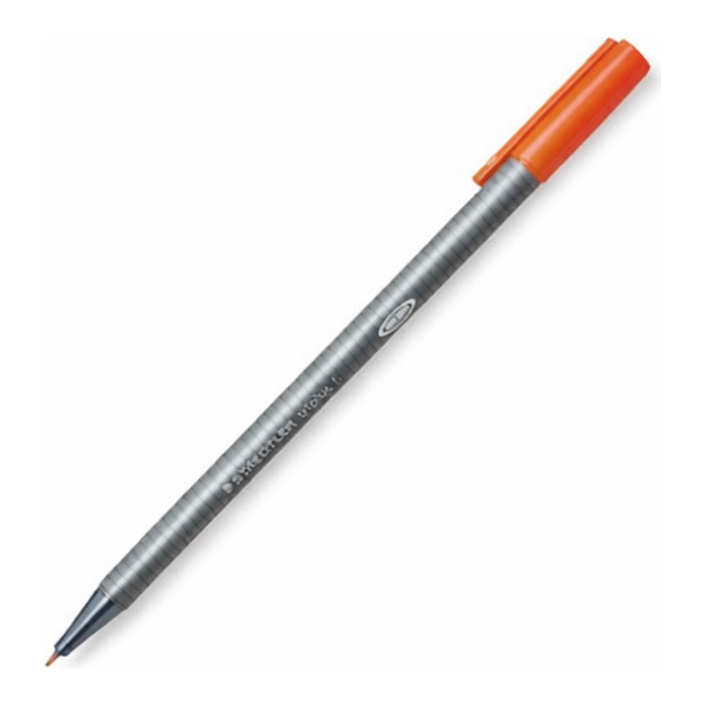 OFFICENEX 스테들러 화인라이너 334-2(0.3mm 적색)