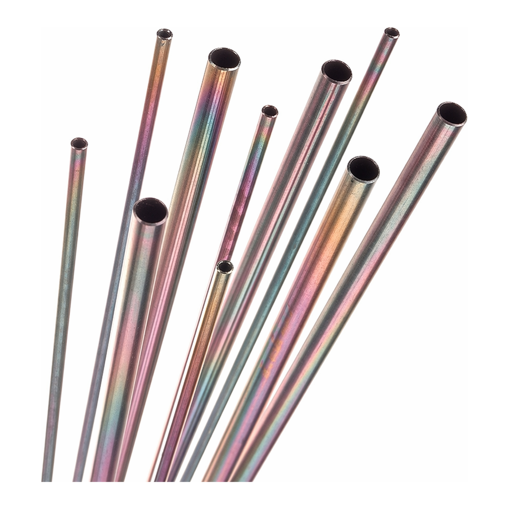 Restek Silcosteel-CR Tubing, 6' Straight Length, 1/4inOD 0.035in Wall 316L Seamless Treated Inter