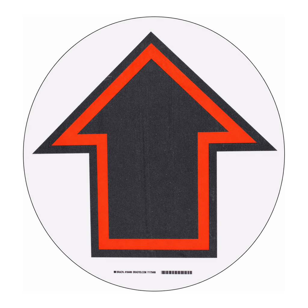 Brady Arrow ToughStripe Floor Sign