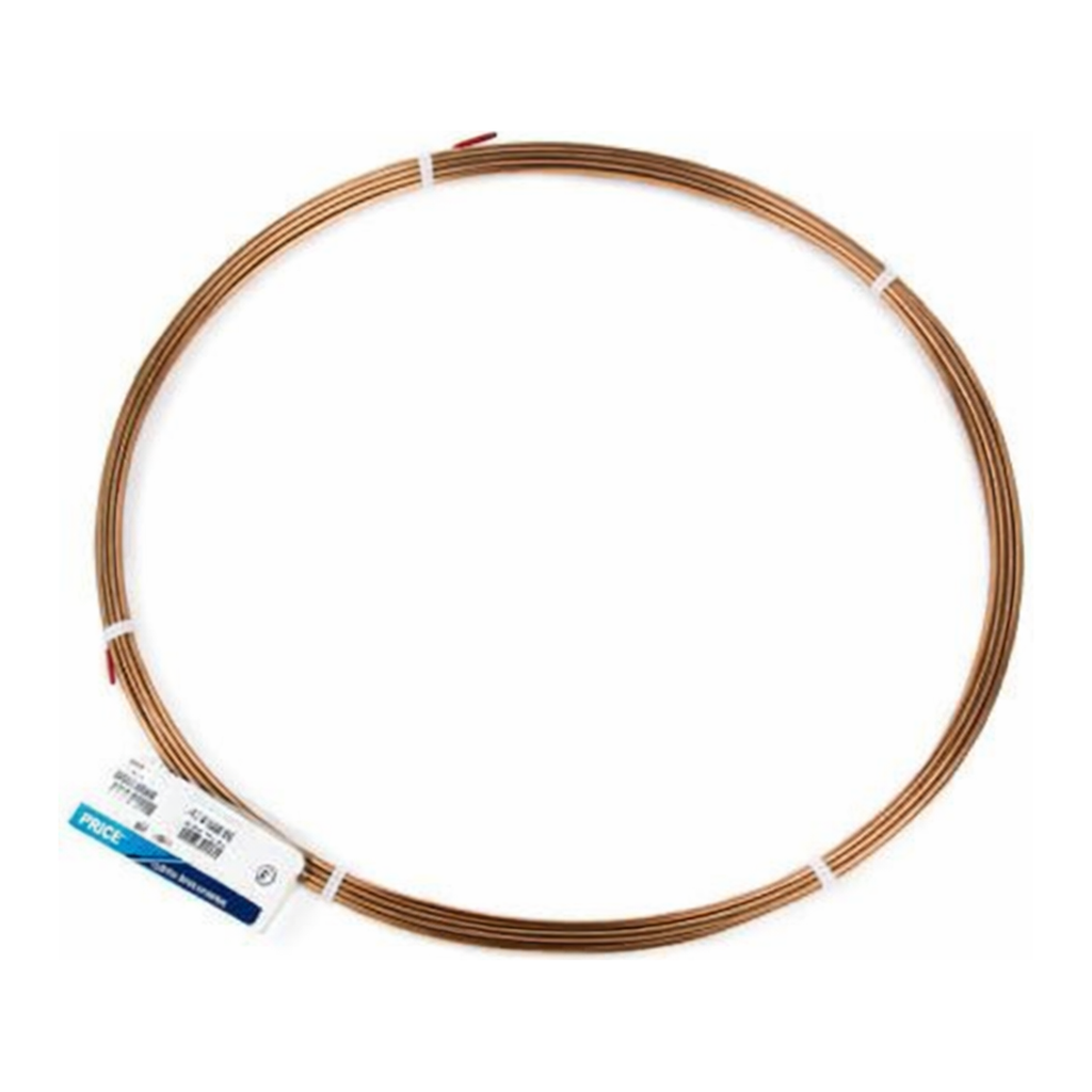 Restek Tubing, Sulfinert, 304SS Welded/Drawn Tubing .040inID x 1/16in OD Sulfinert 100ft Roll