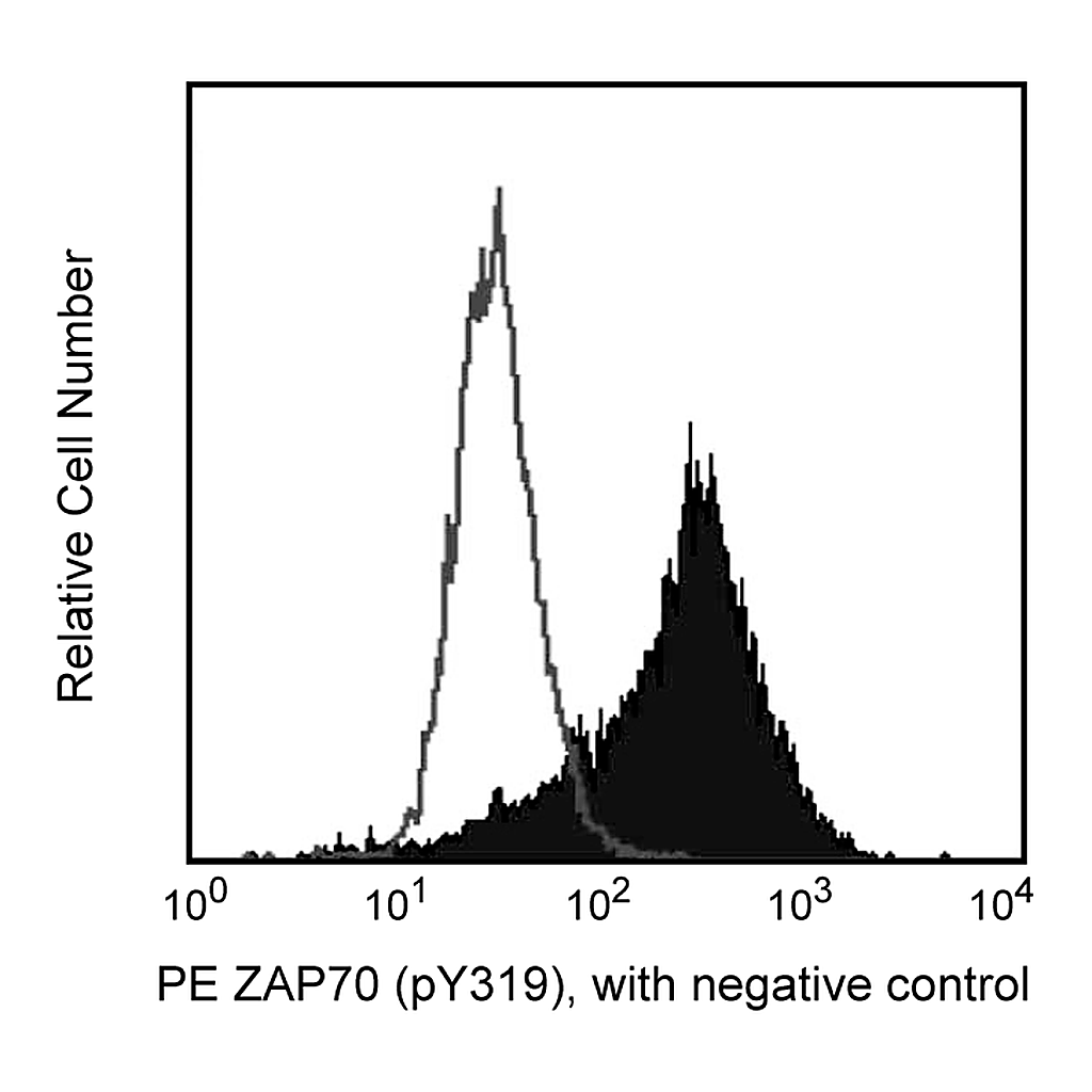 BD PE Mouse Anti-Zap70 (Y319)/Syk (Y352)
