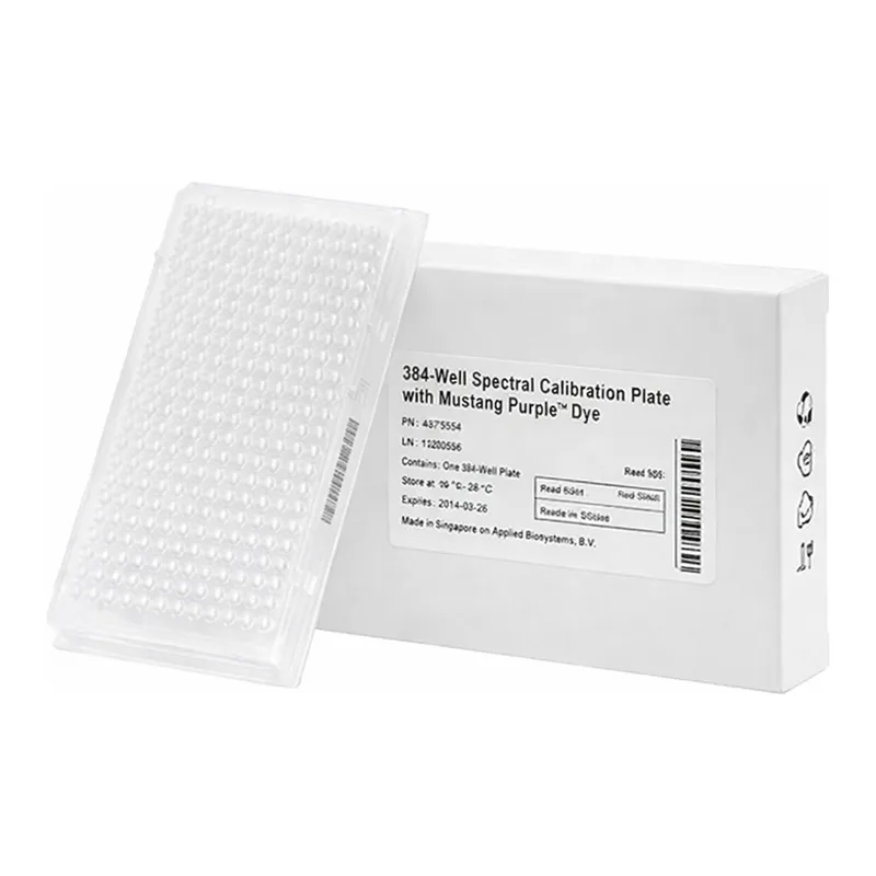 Thermo Fisher Scientific MUSTANG PURPLE Dye Spectral Calibration Plate for Multiplex qPCR, 384-well