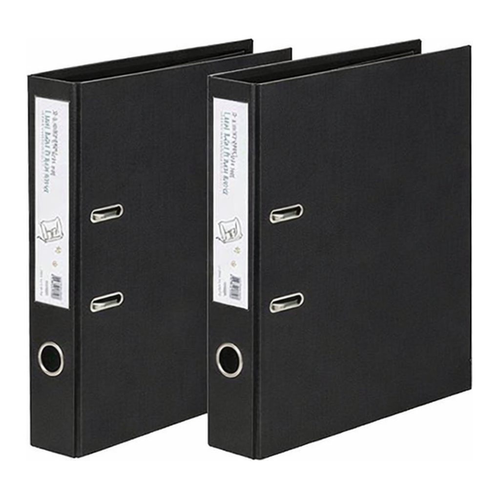 OFFICENEX [P]2공 아치바인더(A4/B841-7A/5cm/흑/공간격70mm)