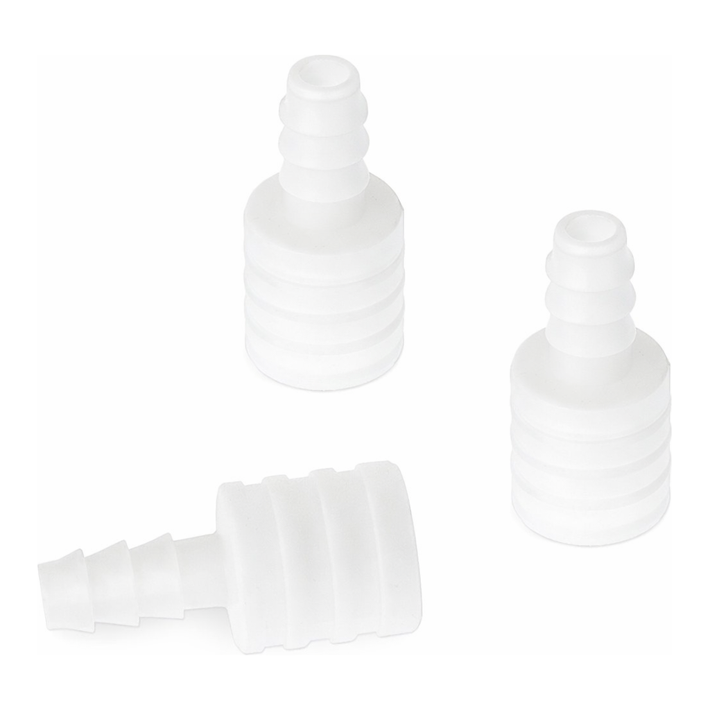 Restek Frit Adapter, 3mm, Glass Solvent Filter Connector PTFE, 4-pk