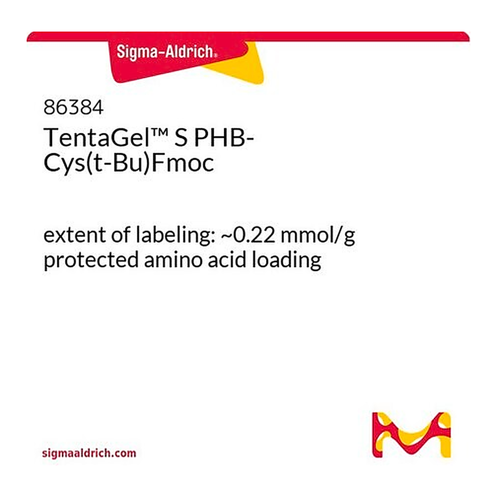 Merck TentaGel(TM) S PHB-Cys(t-Bu)Fmoc