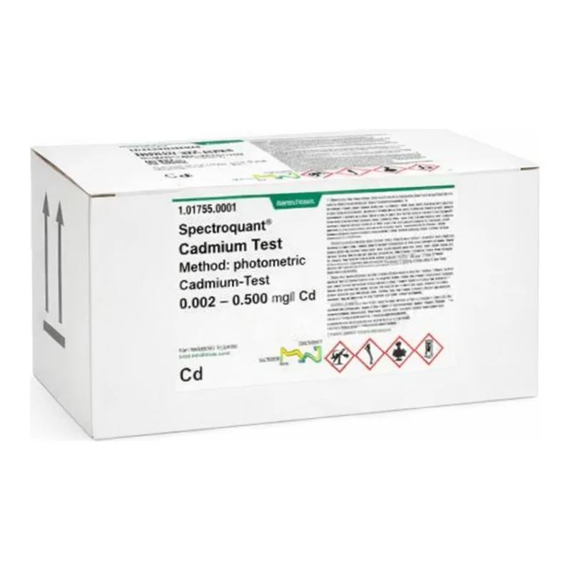 Merck CADMIUM TEST 0.002 - 0.500 MG/L 55 TES