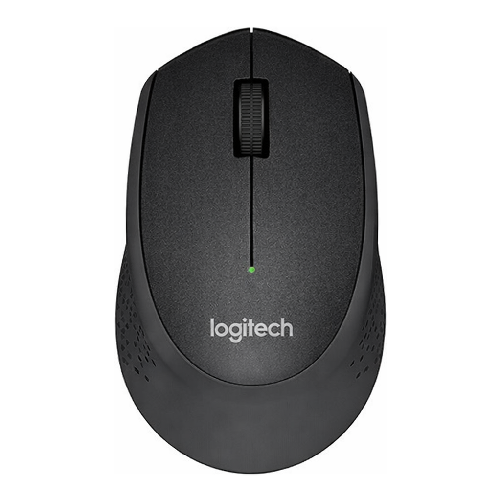OFFICENEX 로지텍 무소음 무선 마우스 (M331/블랙/Logitech)