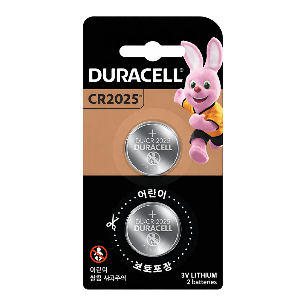 OFFICENEX 듀라셀 코인건전지 CR2025(2입)