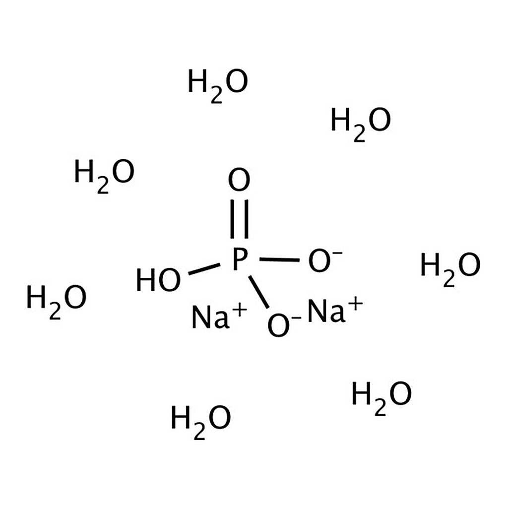 Thermo Fisher Scientific Disodium hydrogen phosphate heptahydrate, 98.0-100.5% (dried basis), crystals, USP, endotoxin tested, GMP, J.T.Baker
