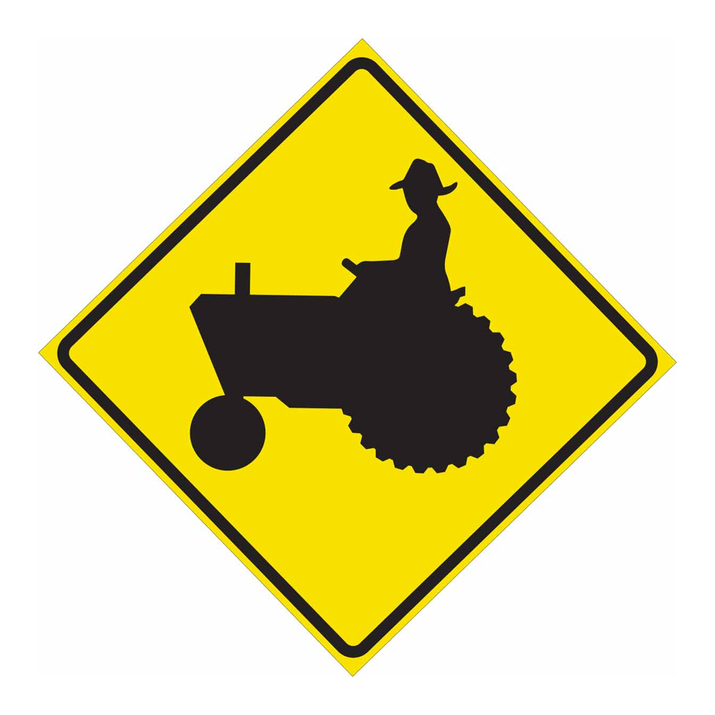 Brady Tractor Picto Sign