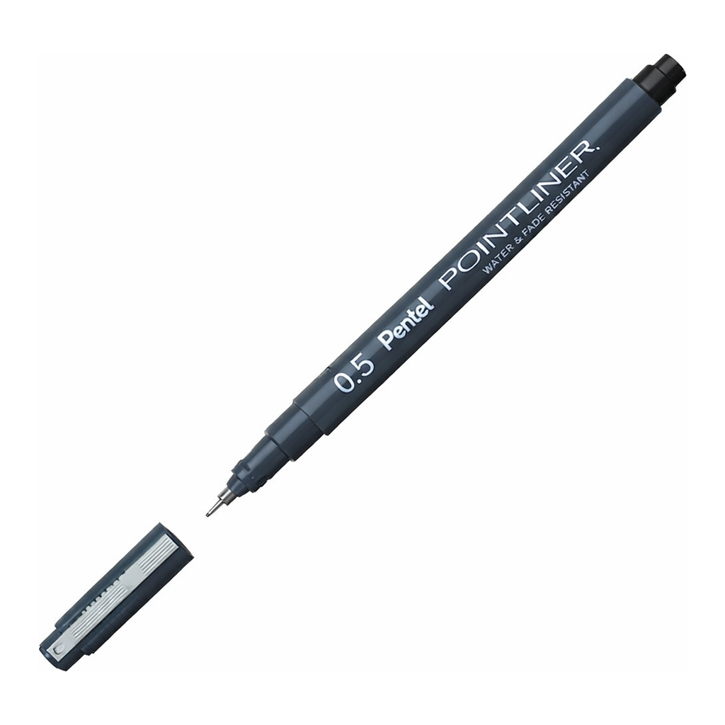 OFFICENEX 펜텔 포인트라이너 0.5mm 블랙