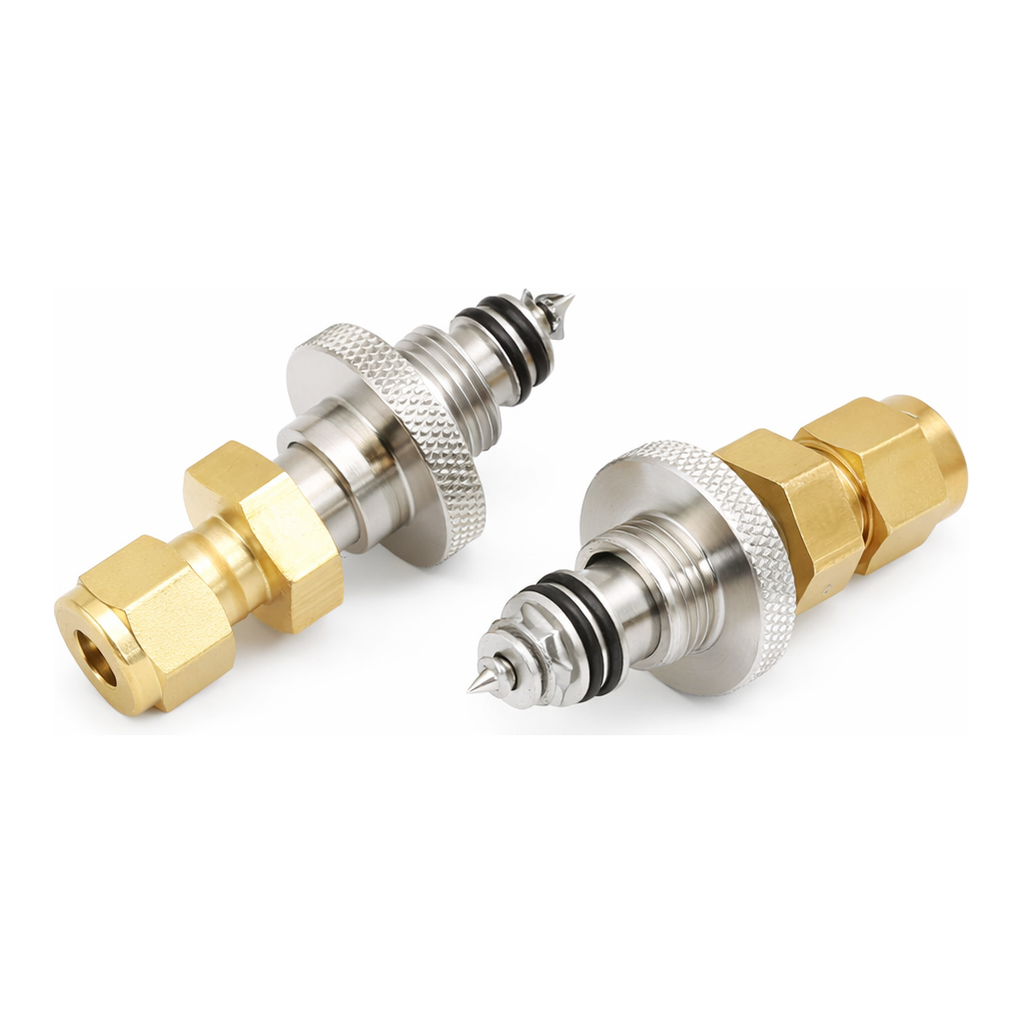 Merck PK2 CLICK-ON CONNECTOR 1/8IN BRASS