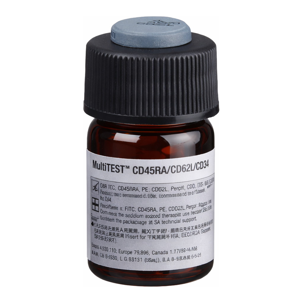 BD Anti-Human CD45RA FITC/CD62L PE/CD3 PerCP/CD4 APC