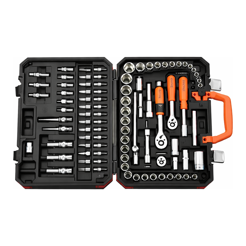 OFFICENEX [P]1/2인치 & 1/4인치 6각 소켓렌치 세트 (94Pcs/SET/510694/타입:6각/NAVI)