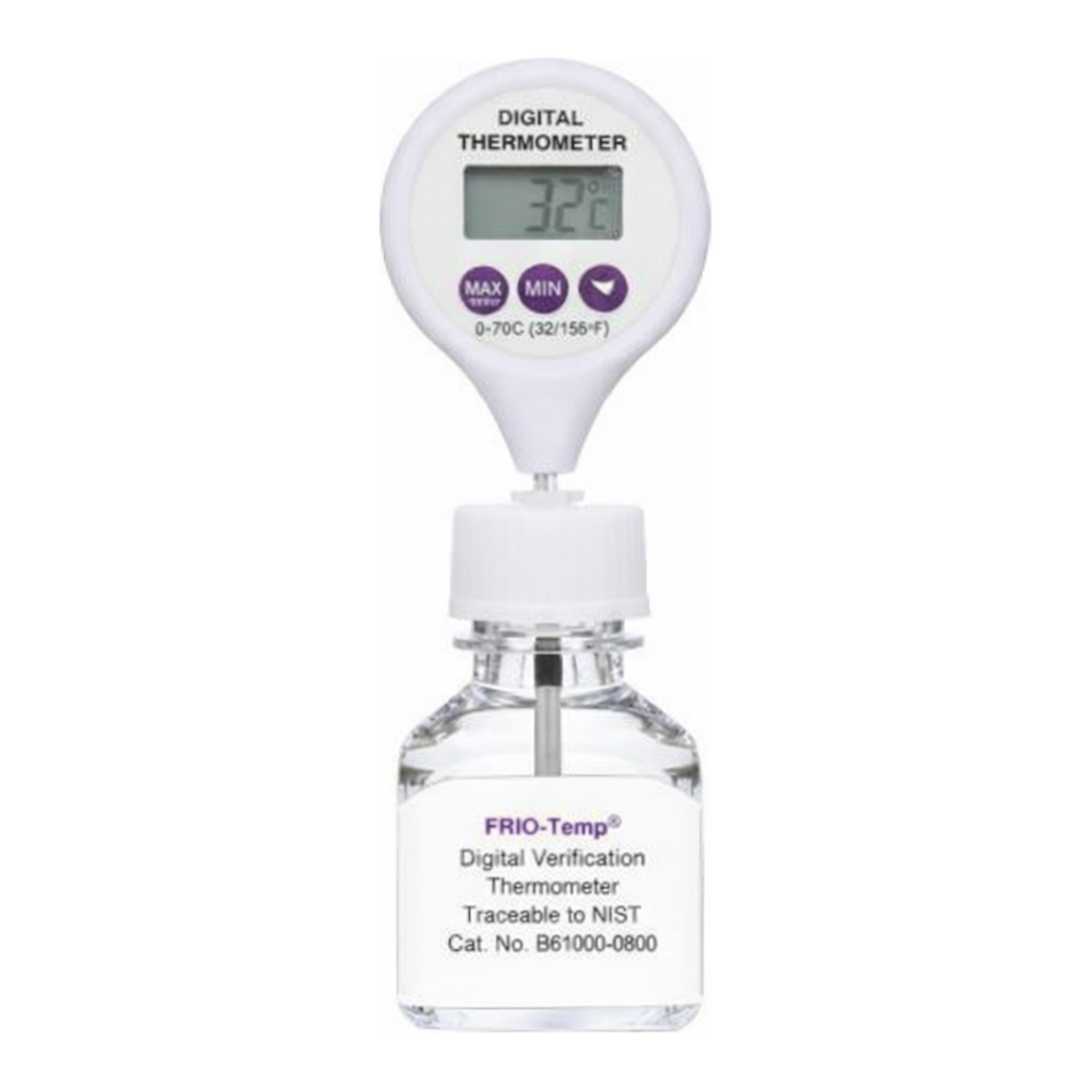 Merck SP Bel-Art(R) H-B Frio-Temp(R) Calibrated Electronic Verification Lollipop Stem Thermometer