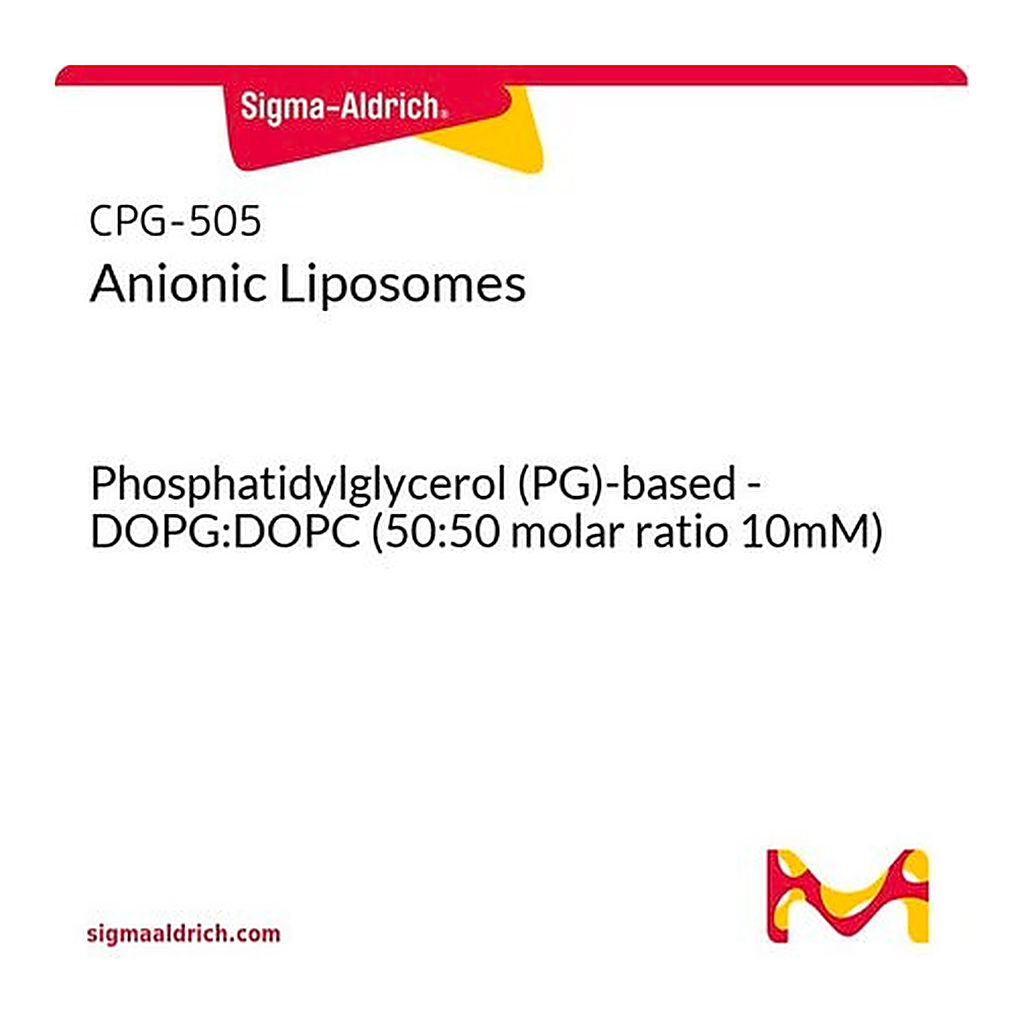 Merck ANIONIC LIPOSOMES, PHOSPHATIDYLGLYCEROL&