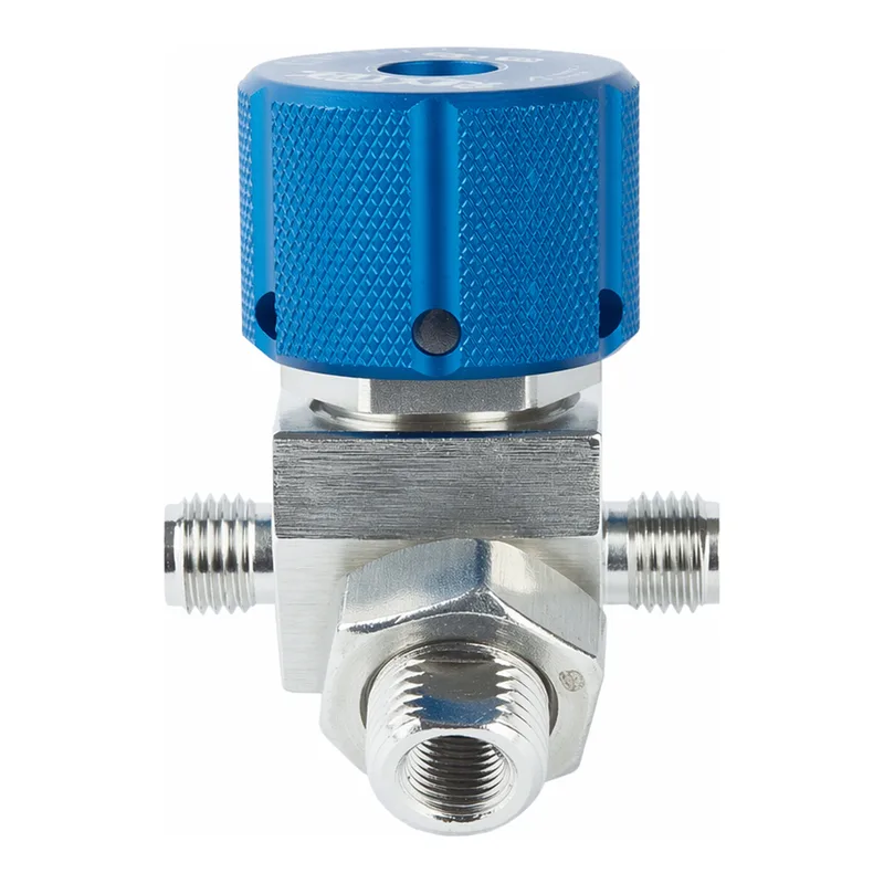 Restek 3 Port RAVEn - SS, 1/4in Replacement Valve Stainless Steel Diaphragm Valve for Entech cani