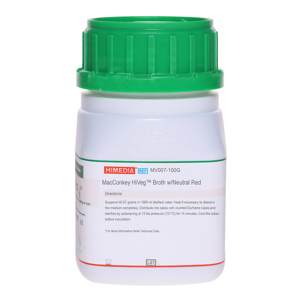 Himedia MacConkey HiVeg Broth w/ Neutral Red