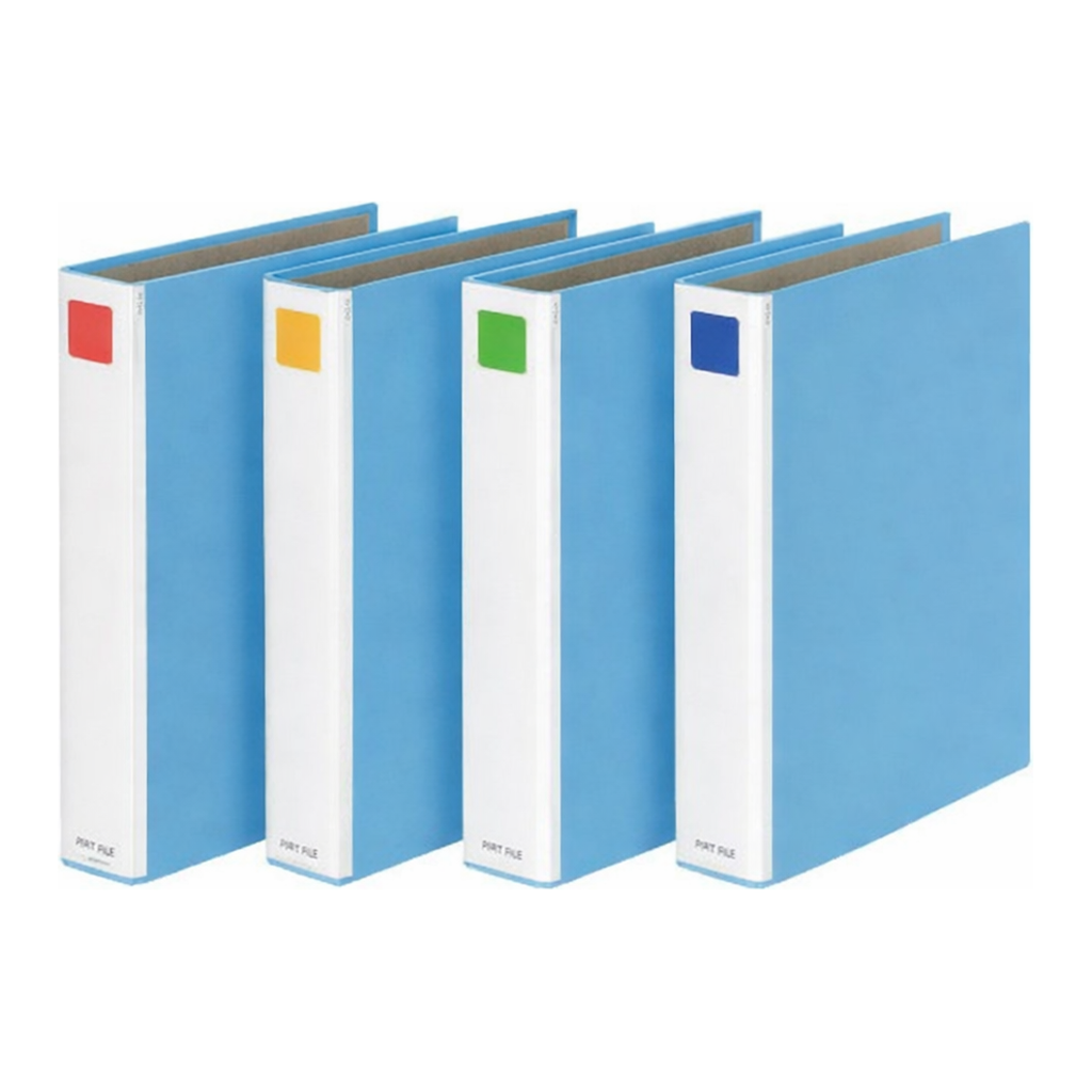 OFFICENEX 문화 PP파이프바인더 세로 50*70mm(PB861-7A/청색)
