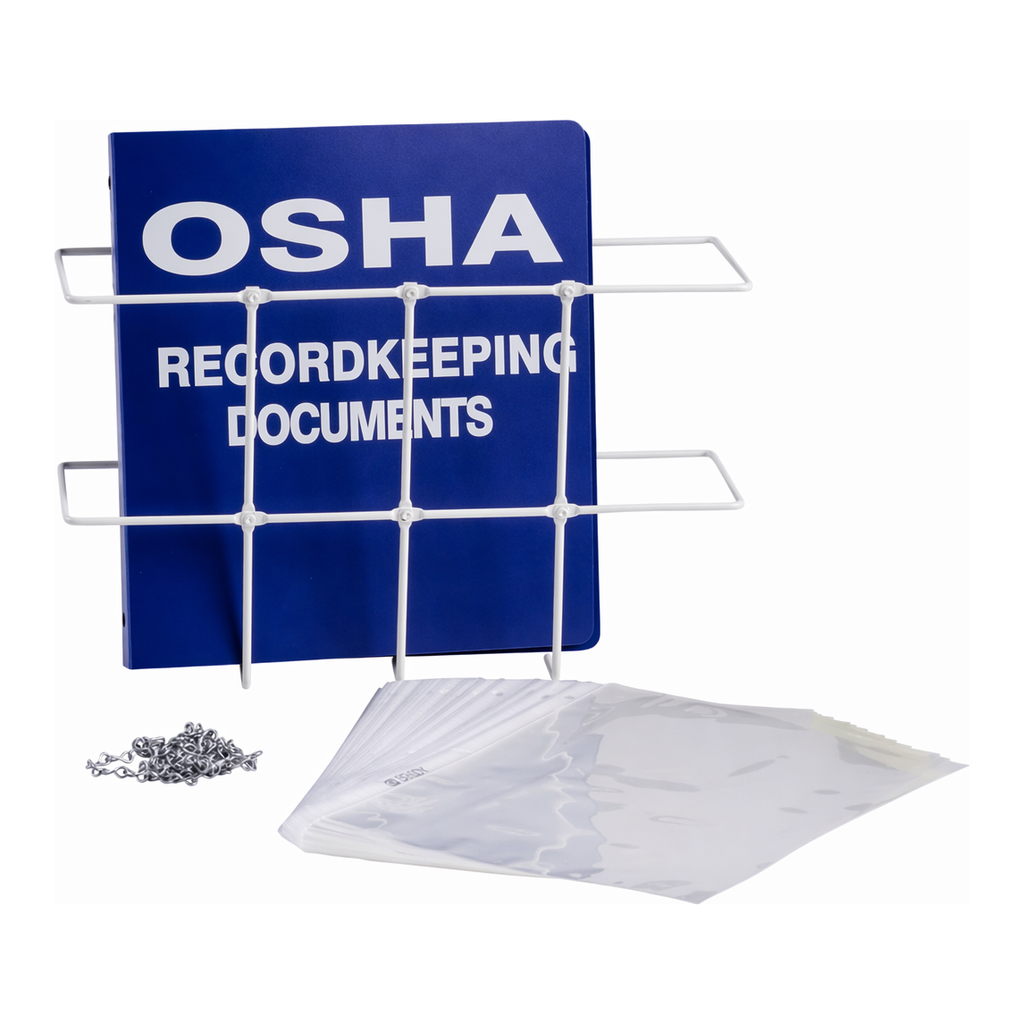 Brady OSHA 300 Binder & Rack
