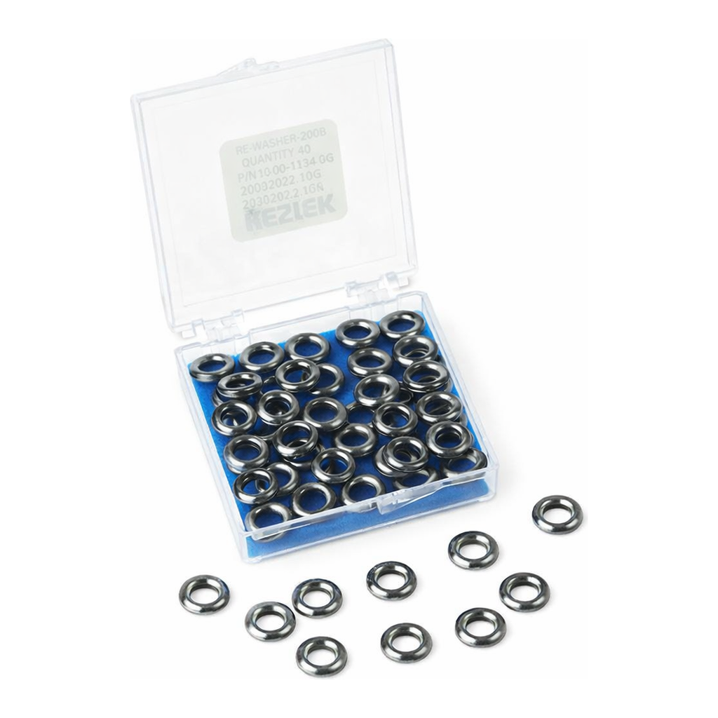 Restek O-Rings, Graphite, 6.35mmID for Split Liners, For Agilent and Varian 1177 GCs, 50-pk