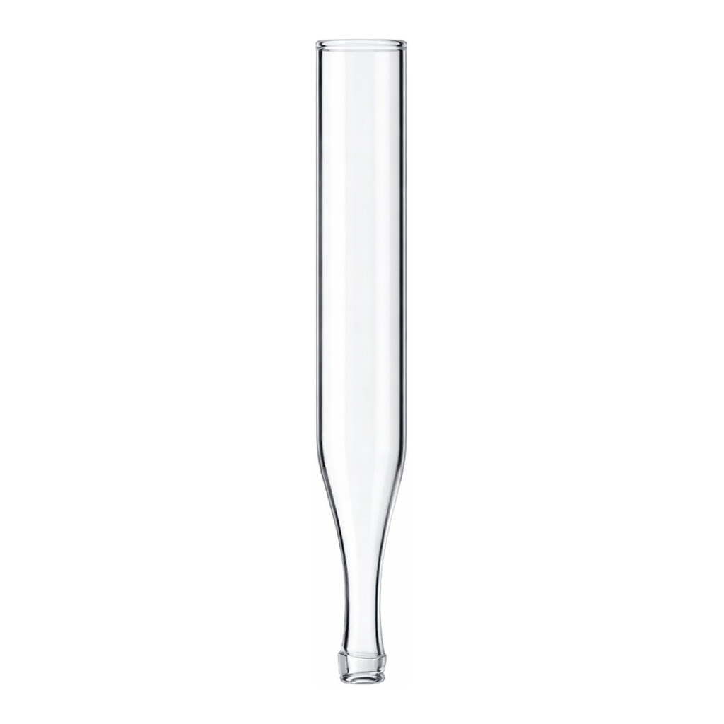 Waters Clear Glass Low Volume Insert for 4 mL Screw Cap Vial, 250 µL Volume, 144/pk