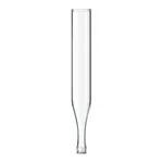 Waters Clear Glass Low Volume Insert for 4 mL Screw Cap Vial, 250 µL Volume, 144/pk