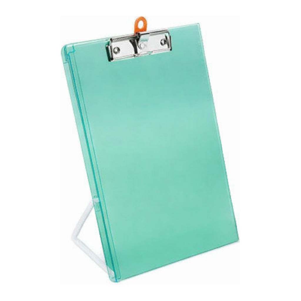 OFFICENEX 문화 스탠딩 스프링 클립보드 A4(F913N-73/낱개/연두)