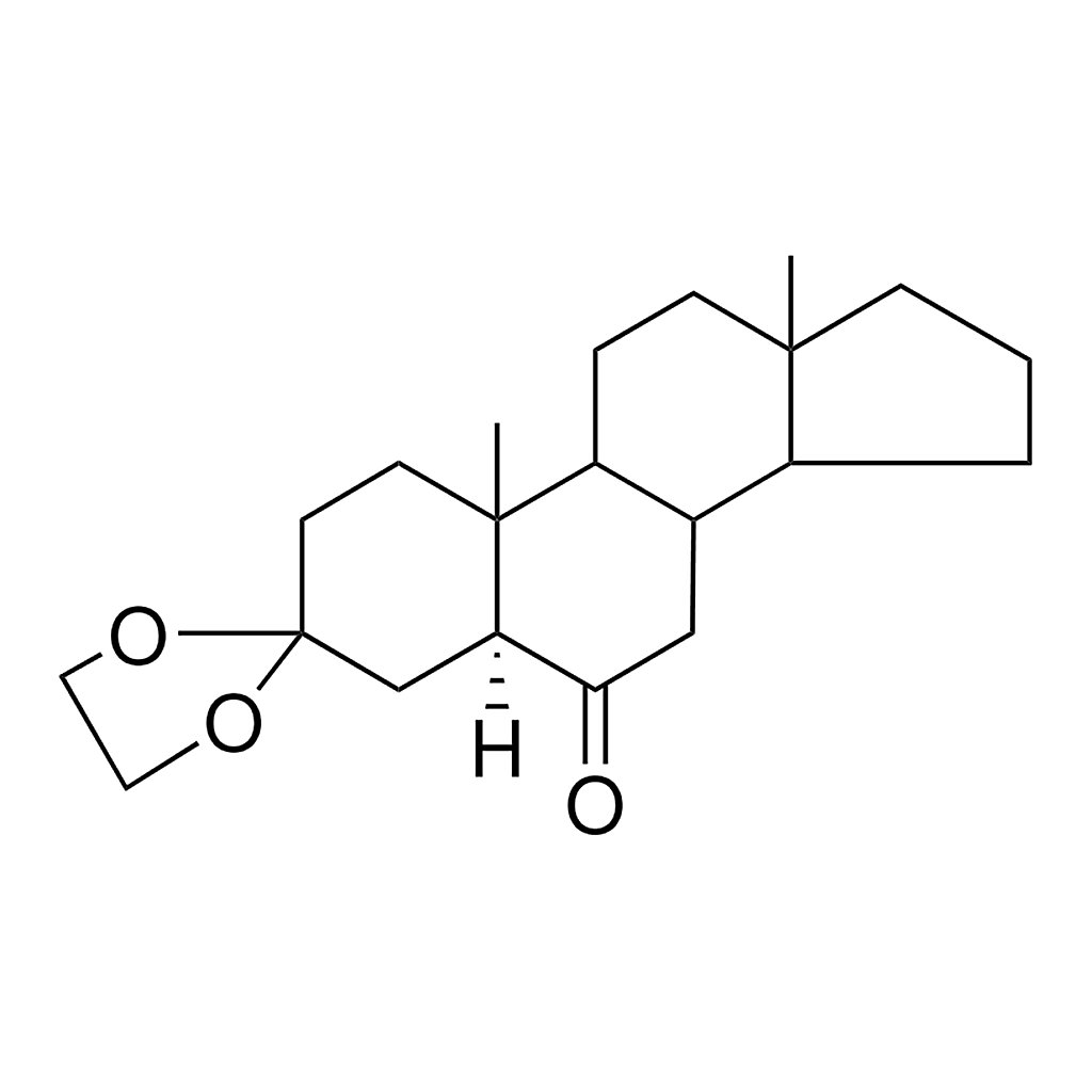 Merck 3,3-ETHYLENEDIOXY-5-ALPHA-ANDR - 1 MG&