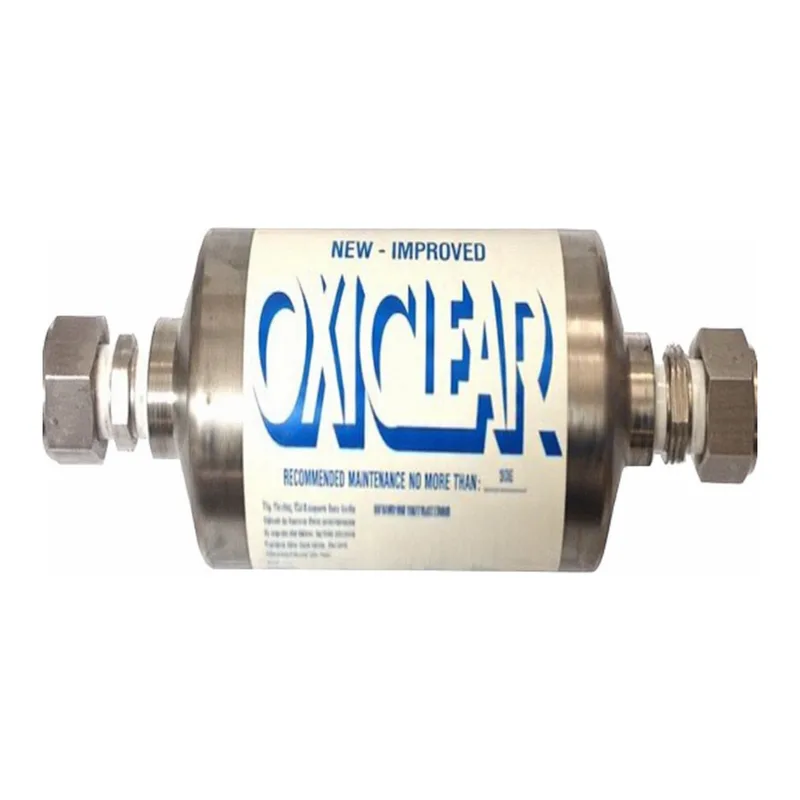 Labclear Stainless Steel Refillable Gas filter