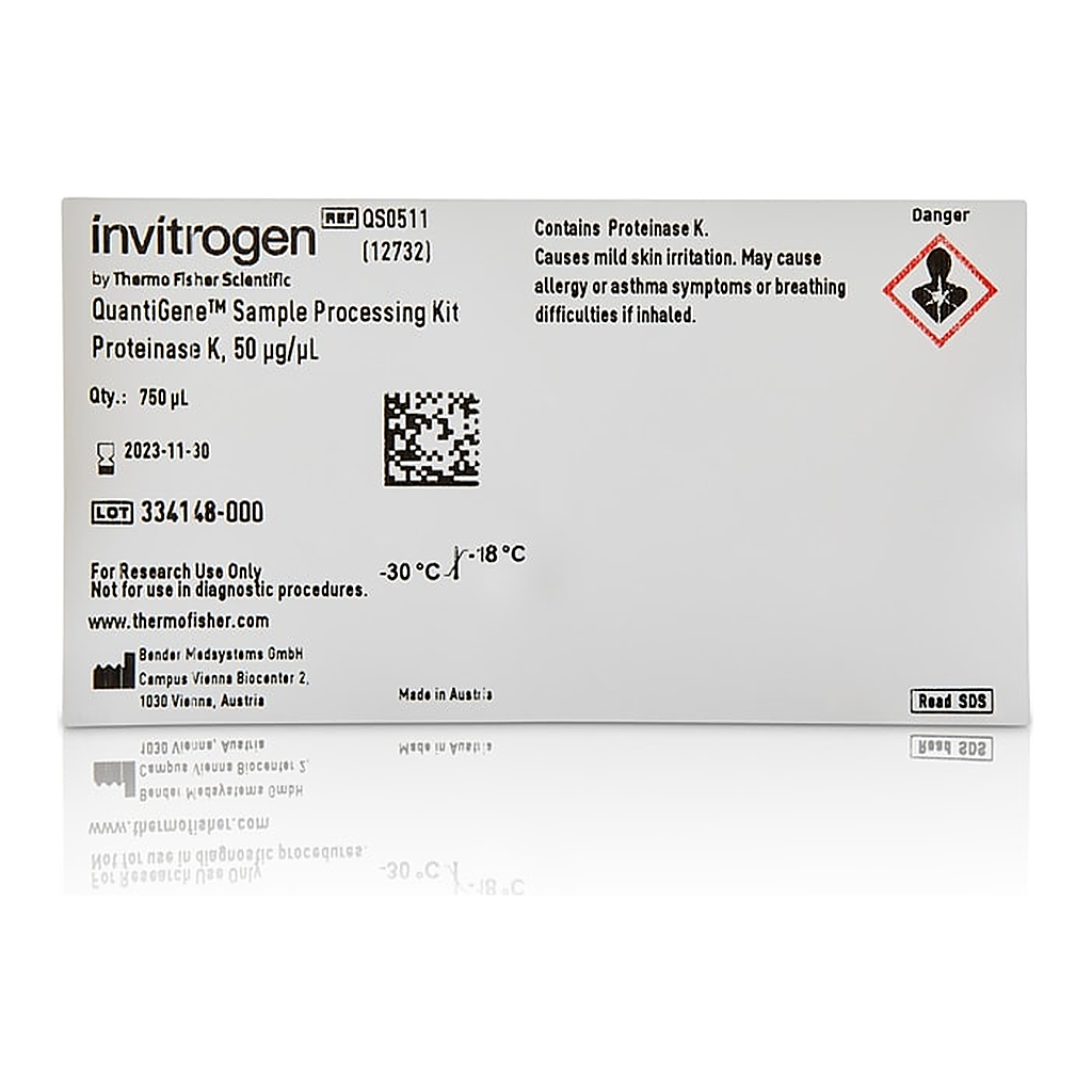 Thermo Fisher Scientific Proteinase K (50 ug/&mu;L), 150 &mu;L