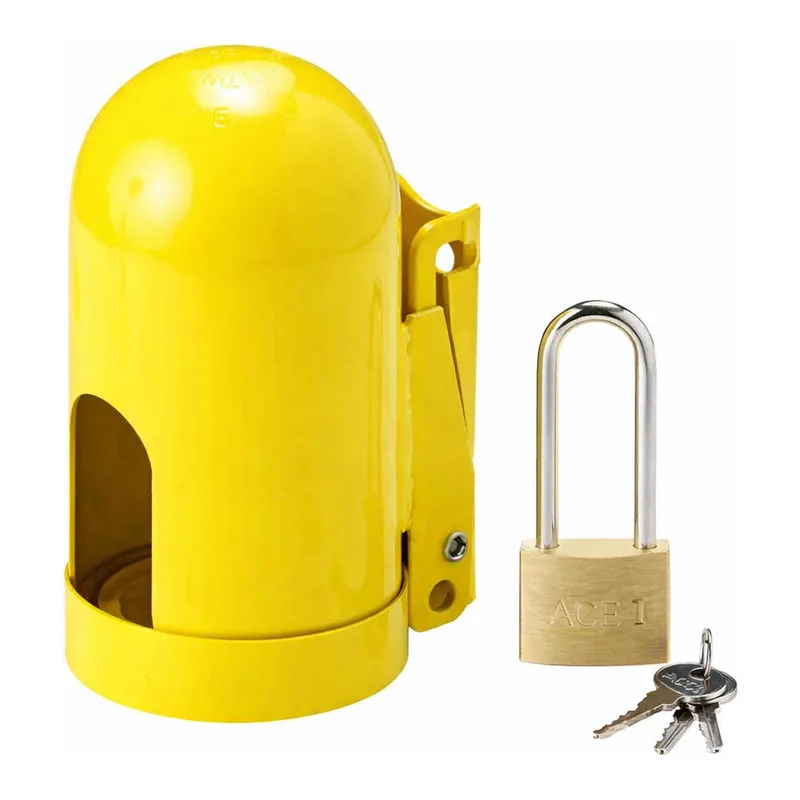 Brady Snap Cap Gas Cylinder Lockout Device
