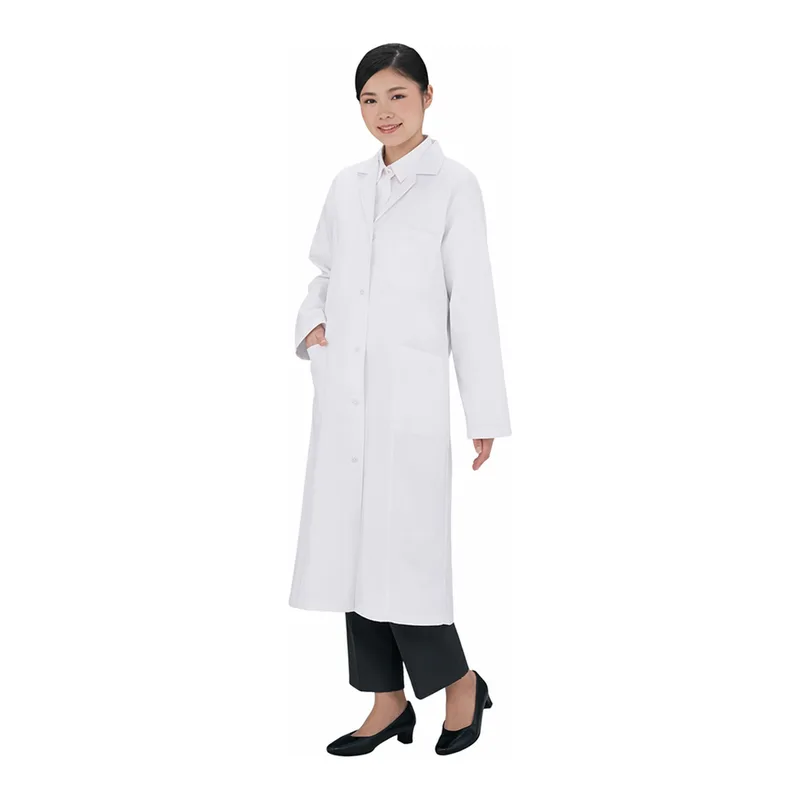AS ONE White Lab Gown (Cotton 100%), 랩 가운 (면 100%)