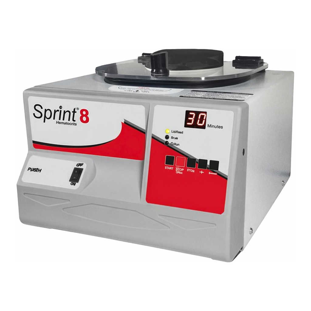 Merck Benchmark Sprint 8 Clinical Centrifuge with fixed angle rotor