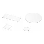 AS ONE Melting Quartz Polishing Plate (Square Plate)(□60 ~ □300mm), 각형 용융석영 연마판 (□60 ~ □300mm)
