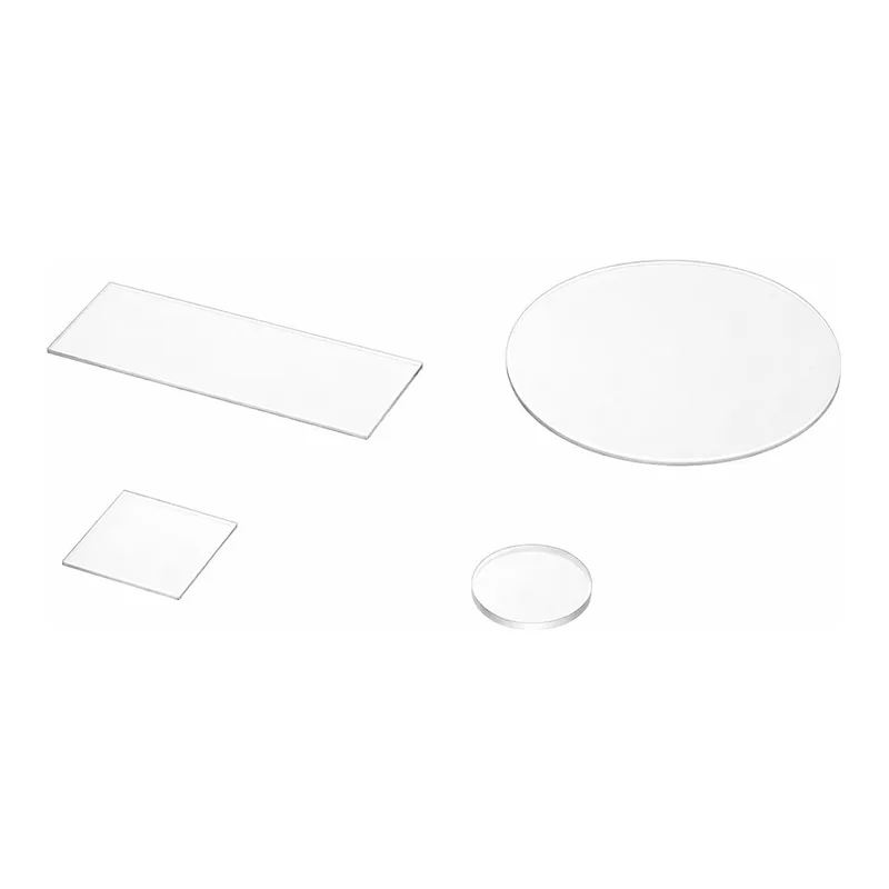 AS ONE Melting Quartz Polishing Plate (Square Plate)(□60 ~ □300mm), 각형 용융석영 연마판 (□60 ~ □300mm)