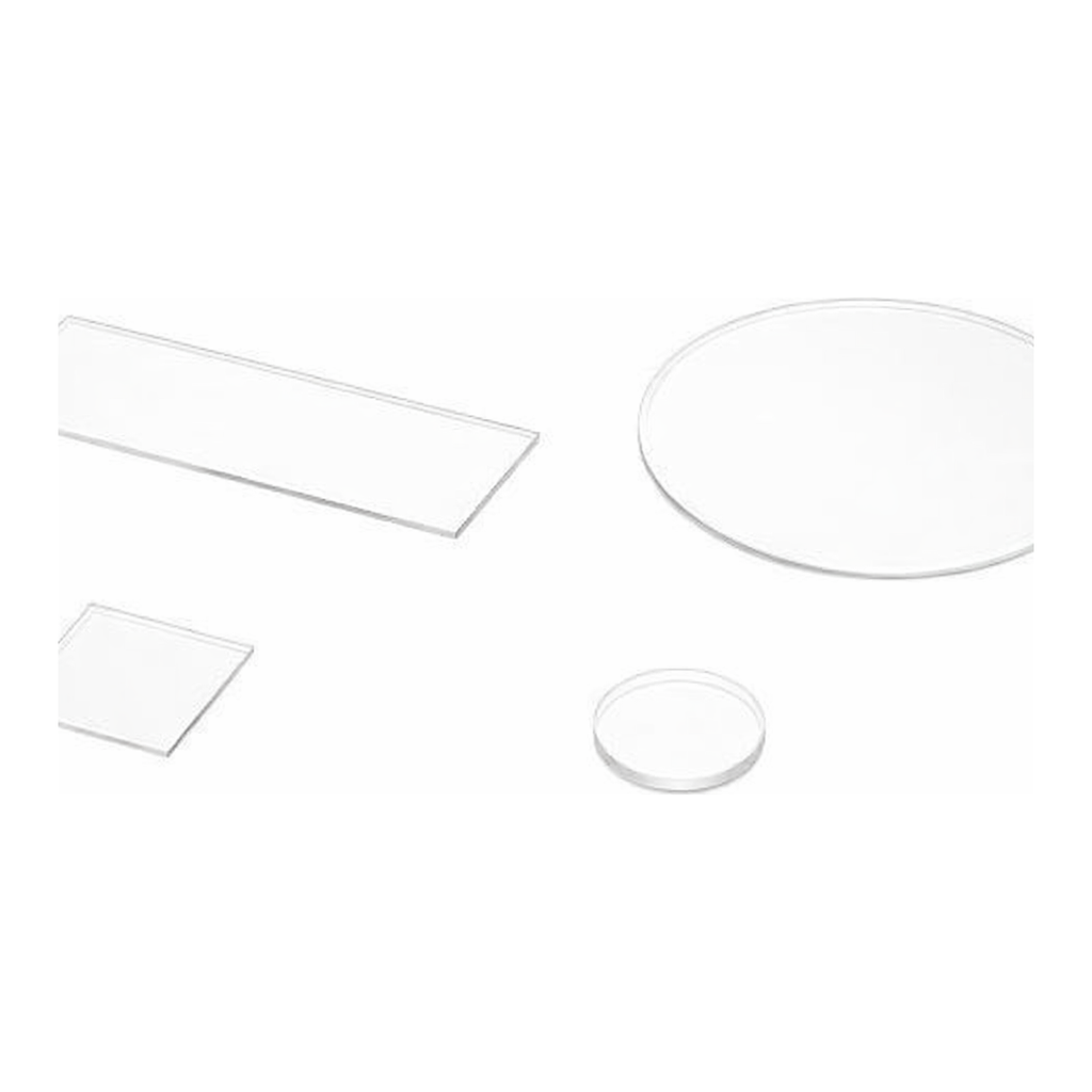 AS ONE Melting Quartz Polishing Plate (Circular Plate)(Φ60 ~ Φ200mm), 원형 용융석영 연마판 (Φ60 ~ Φ200mm)
