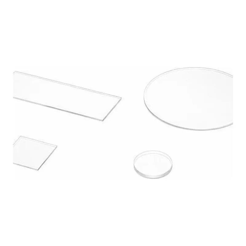 AS ONE Melting Quartz Polishing Plate (Circular Plate)(Φ60 ~ Φ200mm), 원형 용융석영 연마판 (Φ60 ~ Φ200mm)