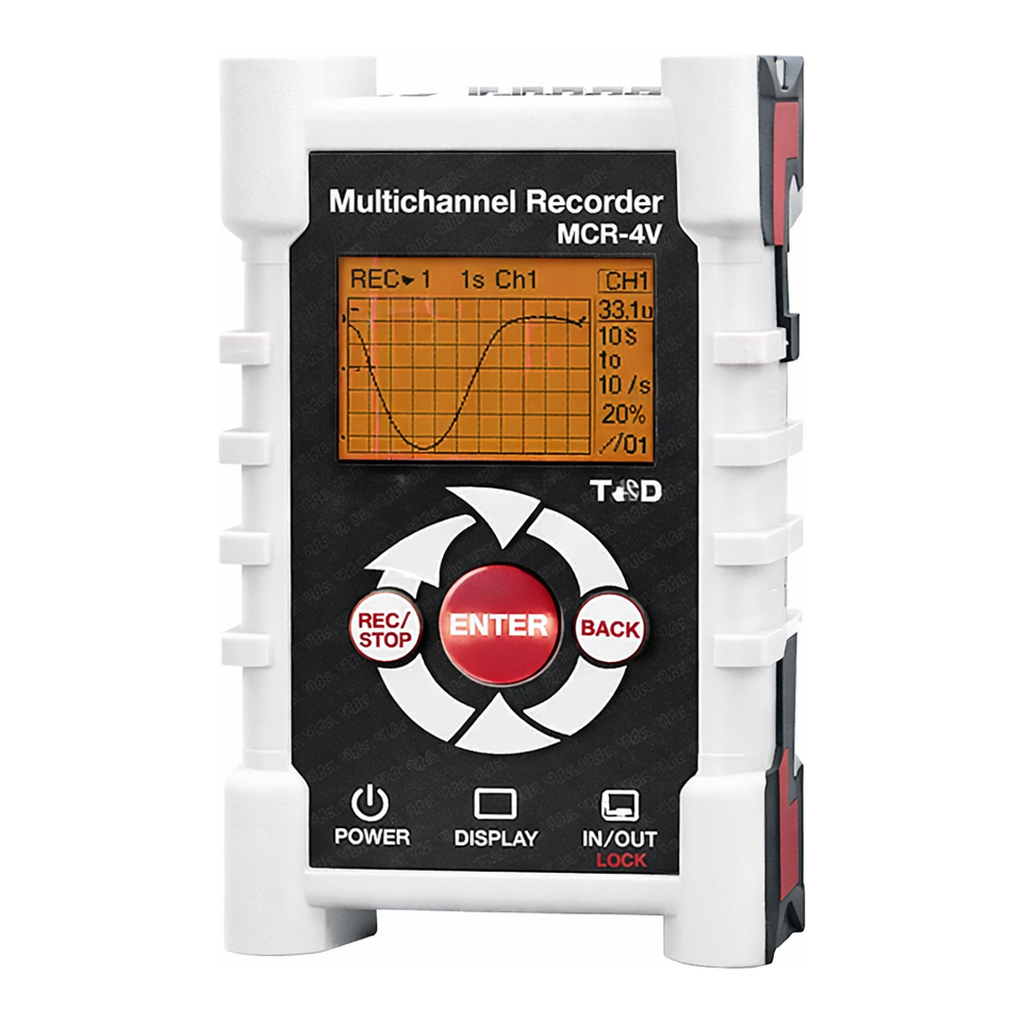 AS ONE Voltage and Temperature Data Logger 4ch (MCR-4 Series), 전압·온도 4체널 데이터 로거 (MCR-4 시리즈)