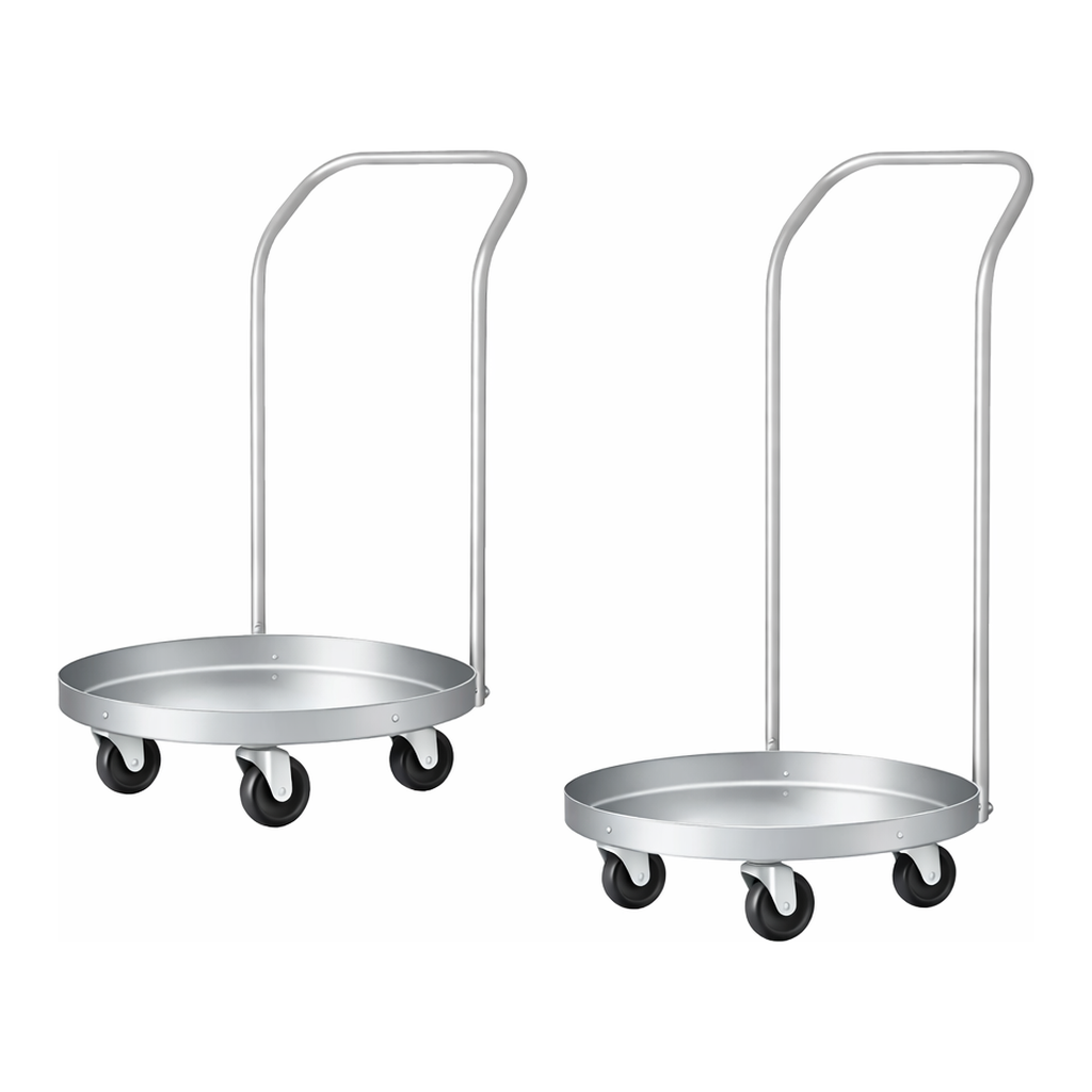 AS ONE Container Carrier with Handle, 손잡이형 용기운반용 대차